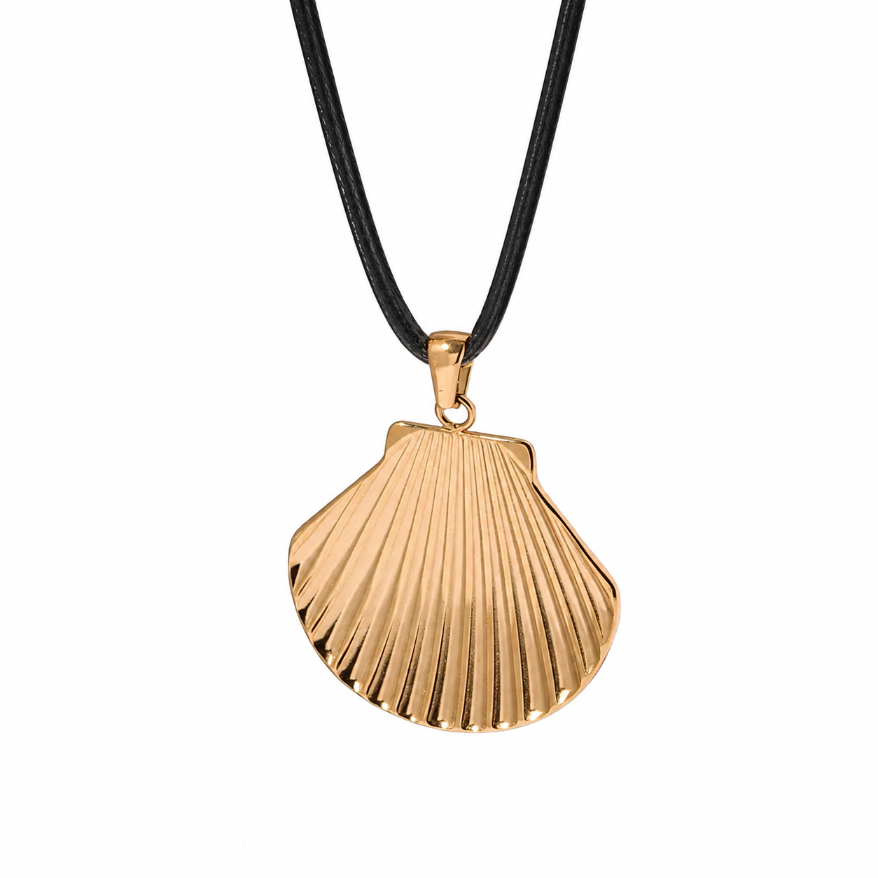 LA MER SHELL CORDED NECKLACE