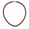 ROUGE BEADED NECKLACE