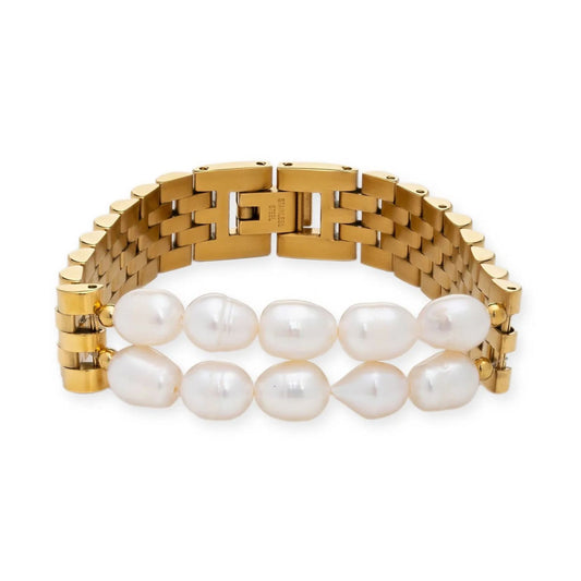 MIRA PEARL CHAIN BRACELET