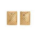 Zara Gold Vintage Earrings by Arella. Collection designed in Los Angeles. Perfect from day to night, beach to office.
